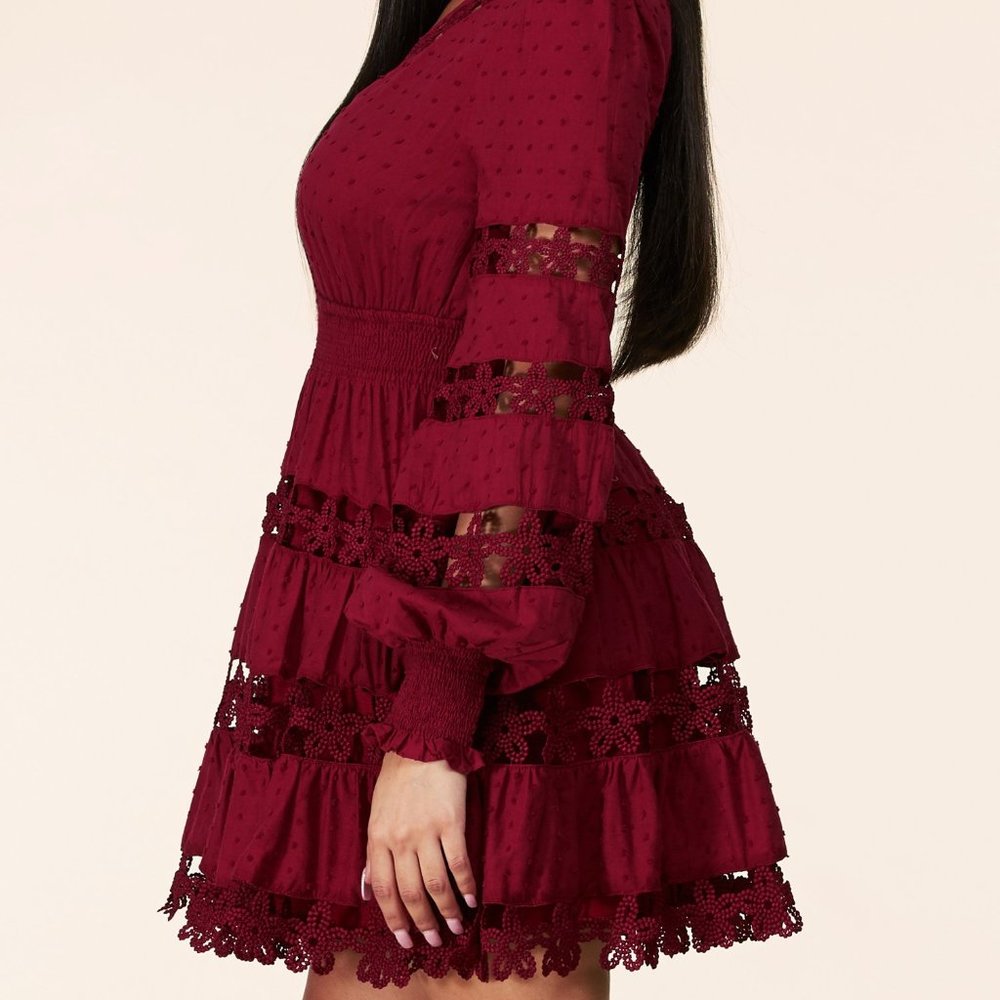 LONG SLEEVE MINI DRESS BY LATISTE - Picture 3 of 13